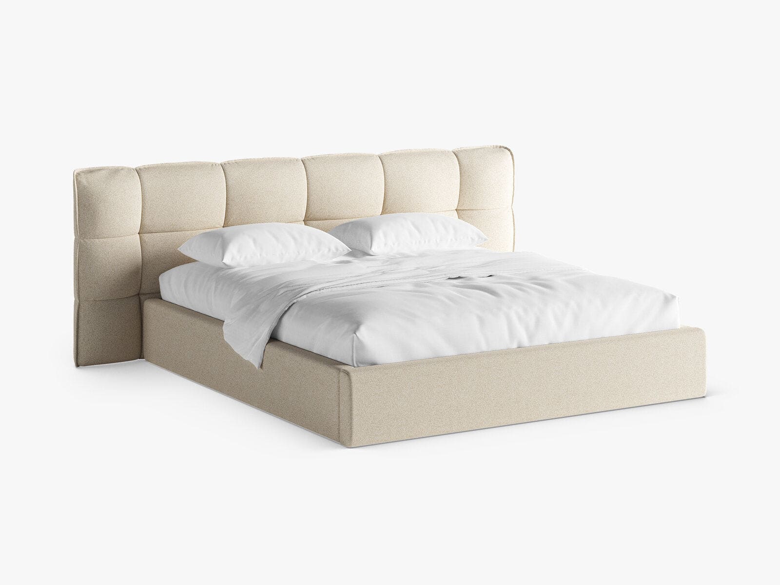 Structured fabric (Pue03) / Light beige melange