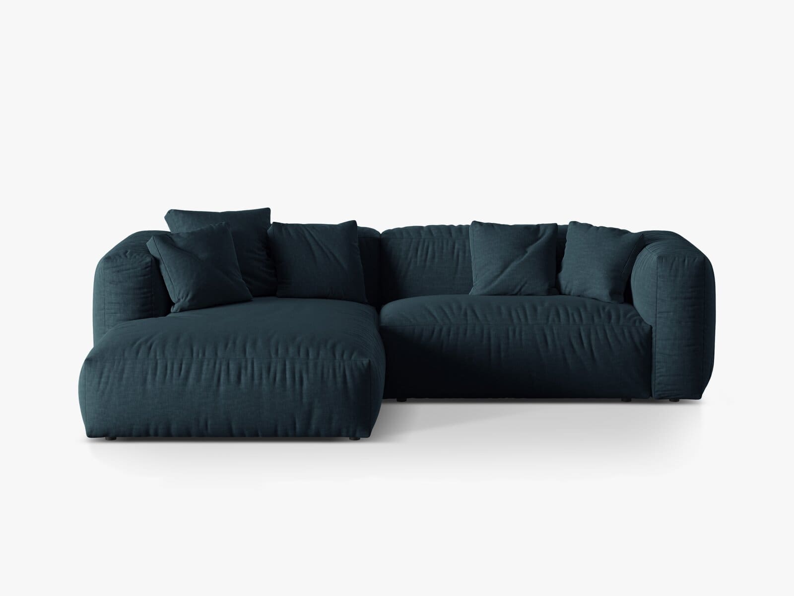 Structured fabric (Boocean) / Blue jeans